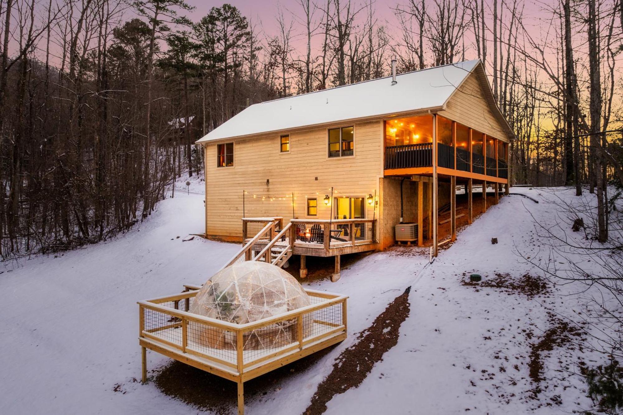 The Moondance Cabin By Lightfoot Stays Vacation Rentals セバービル エクステリア 写真