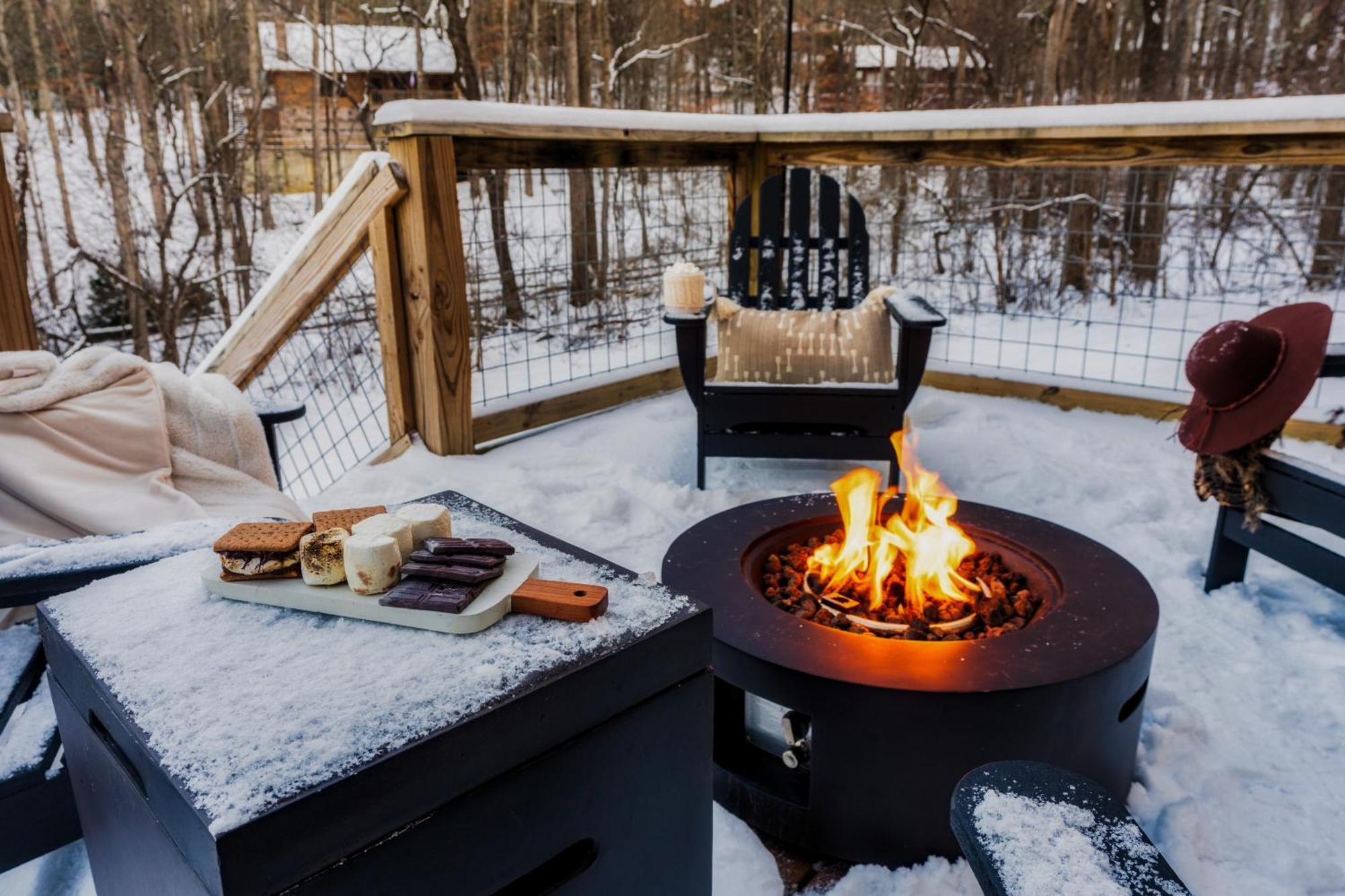 The Moondance Cabin By Lightfoot Stays Vacation Rentals セバービル エクステリア 写真