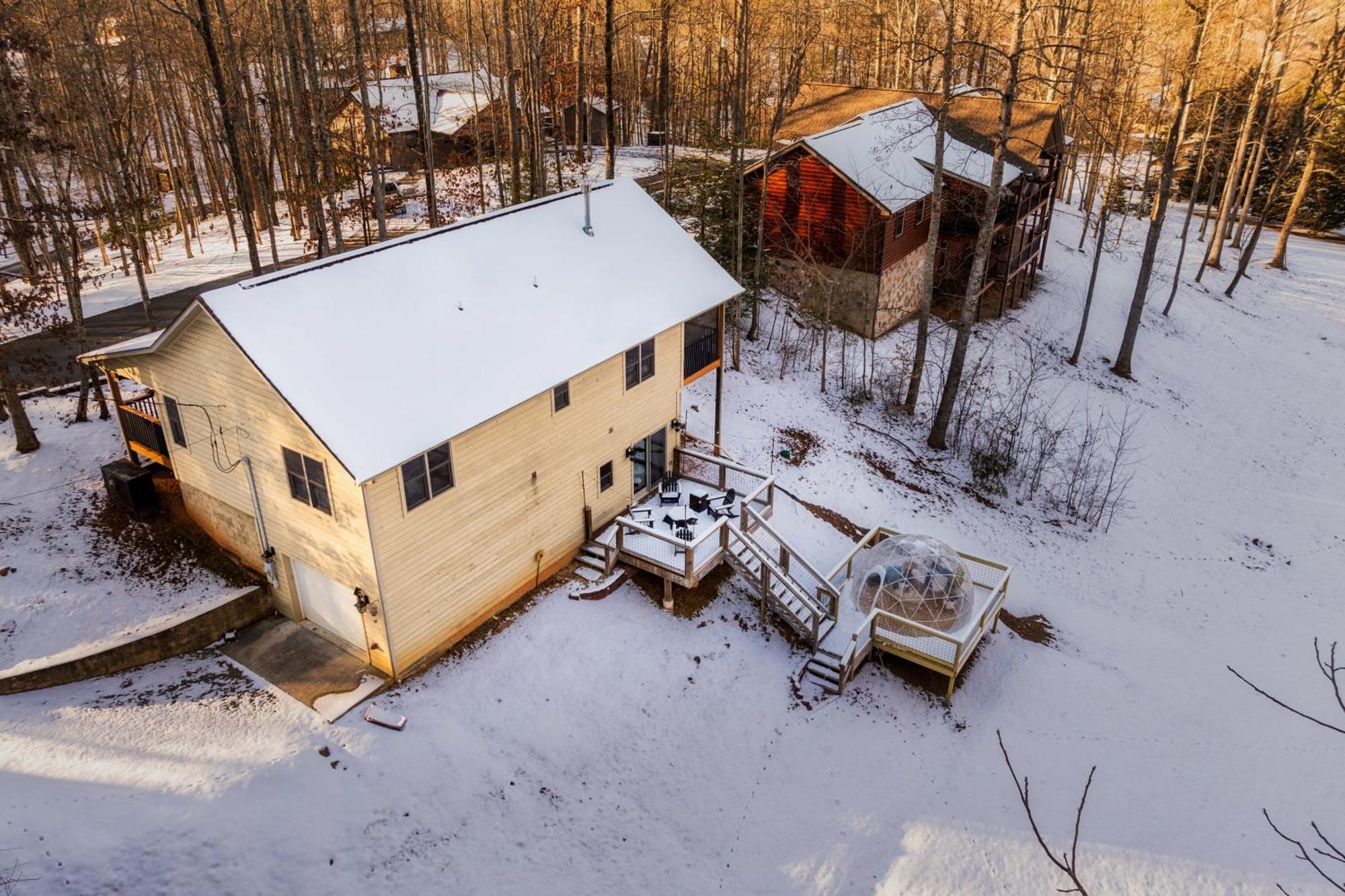 The Moondance Cabin By Lightfoot Stays Vacation Rentals セバービル エクステリア 写真